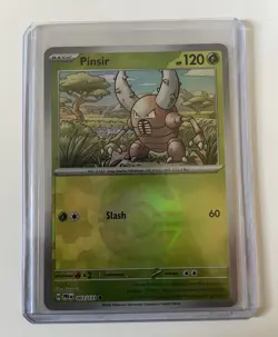 Pokemon TCG 003/131 Master Ball Pinsir Prismatic Evolutions Reverse Holo Card - Image 1