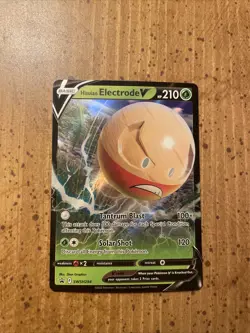 Hisuian Electrode V SWSH294 Sword & Shield Black Star Promo Card Holo Pokemon - Image 1