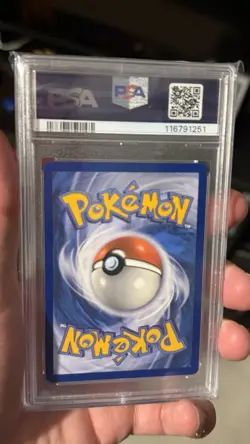 Bulbasaur Stellar Crown Illustration Holo Card 143/142 PSA 10 - Image 2