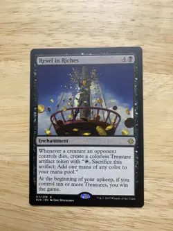 MTG Revel In Riches Ixalan Regular 117/279 R LP - Image 1