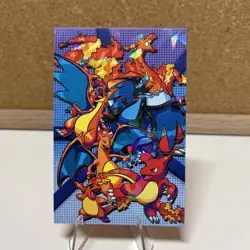 Charizard Evolution Cracked Ice Holo Pokemon Card Database Team Rocket Peru - Image 1