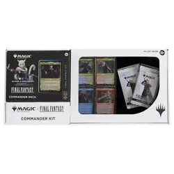 MTG Magic The Gathering Final Fantasy Commander Kit - Scions & Spellcraft Costco - Image 1