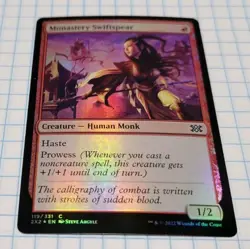 Monastery Swiftspear #119 (FOIL) (C) (2X2) Magic MTG - Image 1