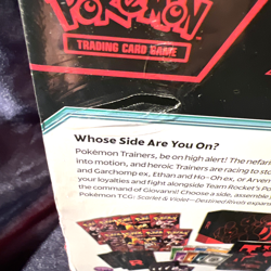 Pokemon Destined Rivals Elite Trainer Box ETB Sealed - One Small Tear See Photos - Image 4