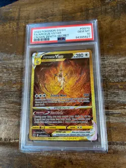 POKEMON 2023 Crown Zenith Full Art Secret Rare ARCEUS VSTAR #GG70 PSA 10 Gem - Image 1