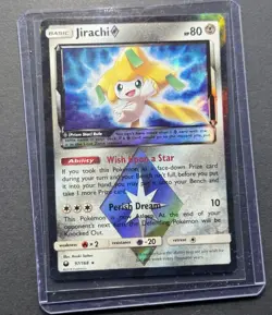 Pokemon Jirachi Prism Star Prism Rare Holo 97/168 Celestial Storm 80 HP Basic - Image 1