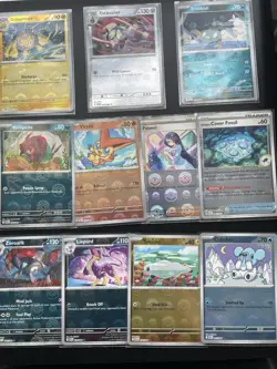 Pokemon Black Bolt White Flare Pokeball Holo Card Bundle x11 - Image 1