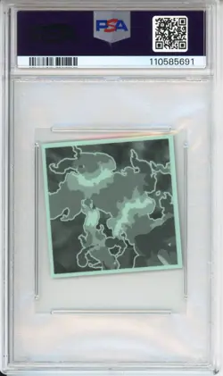 Gengar - 2022 Lotte Pokemon - Series 4 Wafer Stickers - Japanese - #03 - PSA10 - Image 2