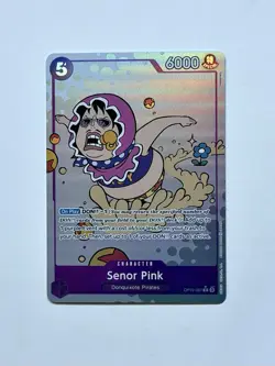 Senor Pink Alt Art OP10-067 R | OP-10 Royal Blood | One Piece CCG English - Image 2