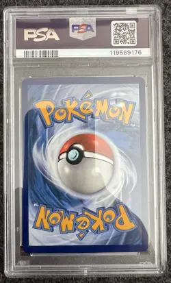 Pokemon TCG Team Rockets Wobbuffet ETB Promo Card 203 PSA 9 - Image 2