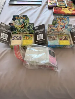 Pokemon tins *EMPTY* with Japanese Bulk - Image 2