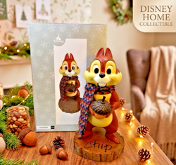 Disney 'Chip' Chipmunk Scarf Medium 11" Nutcracker Christmas Figurine - Image 4