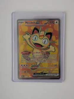 Meowth ex - 107/088 - Ultra Rare - Perfect Order - NM/M - Pokemon Card - Image 1