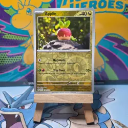 APPLIN - 138/191 SURGING SPARKS POKEMON CARD REVERSE HOLO - NM/M - Image 1