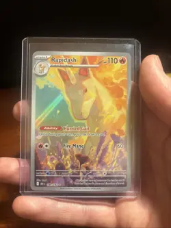 Rapidash 189/182 Destined Rivals Illustration Rare Pokemon TCG Card NM - Image 1