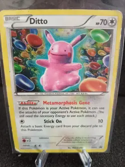 XY40 Ditto XY Black Star Promo Holo Pokemon Card TGC - Image 1