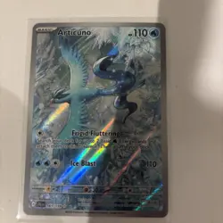 Pokemon Articuno Card 161/159 Full Art Holo Rare Card Journey Together NM - Image 1