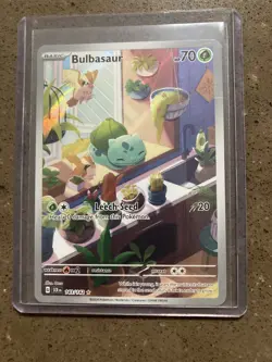 Bulbasaur 143/142 - Illustration Rare - S&V Stellar Crown - Pokemon Card - NM/M - Image 1