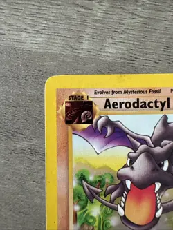 Pokemon TCG Aerodactyl 16/62 Fossil Non-Holo Rare Card NM - Image 3