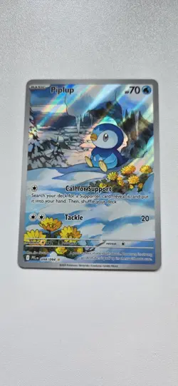 Piplup 098/094 Phantasmal Flames Holo Pokemon Card - NM/M - Image 1
