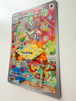 Cinccino | 183/162 | Temporal Forces | FULL ART | MINT | Pokemon Card - Image 2