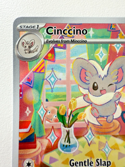 Cinccino | 183/162 | Temporal Forces | FULL ART | MINT | Pokemon Card - Image 3