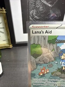 Pokemon TCG Lana's Aid Twilight Masquerade Holo Card 207/167 SIR NM Condition! - Image 2