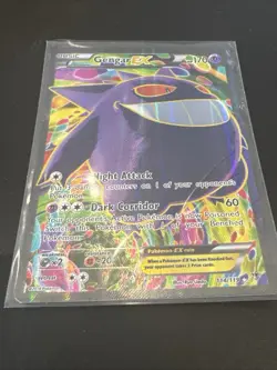 Pokemon Gengar EX TCG Full Art Card 114/119 Phantom Forces - Image 3