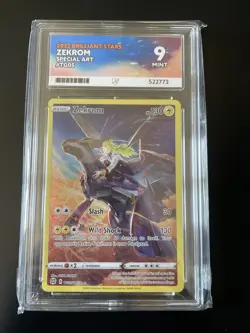 Pokemon TCG Zekrom TG05/TG30 Ultra Rare Card Brilliant Stars Ace 9 - Image 1
