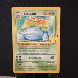 Pokemon TCG Venusaur Holo Card Celebrations 15/102 Near Mint Condition - Image 1