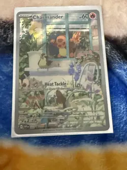 Pokemon TCG Obsidian Flames Charmander Holo Promo Card SVP044 - Image 1