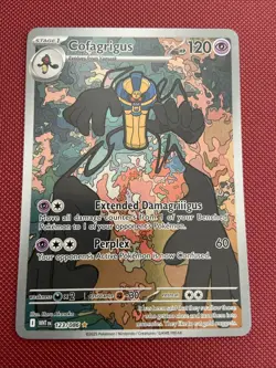 Pokemon TCG Cofagrigus 123/086 White Flare English Card - Image 1