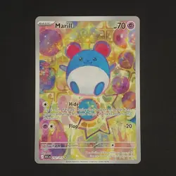 Marill 232/217 Illustration Rare - Mega Ascended Heroes - NM/M - Pokemon Card - Image 1