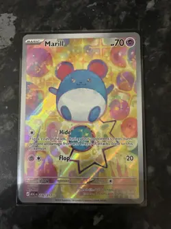 Marill 232/217 Illustration Rare Ascended Heroes Pokemon Card - Image 1