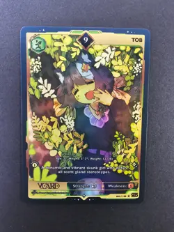 Tob 9 Holo First (1st) Edition Rising Stars Card GamerSupps VCard 044/190 - Image 1