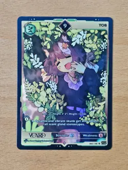 Tob 9 Holo First (1st) Edition Rising Stars Card GamerSupps VCard 044/190 - Image 2