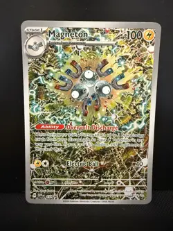 Magneton - SVP 159 - Illustration Rare - Black Star Promo - Pokemon Card - NM/M - Image 1