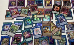 Mixed Rare Holographic YU-GI-OH! TCG and CCG Trading Cards Bundle (Set Of 100) - Image 2