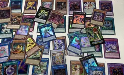 Mixed Rare Holographic YU-GI-OH! TCG and CCG Trading Cards Bundle (Set Of 100) - Image 3