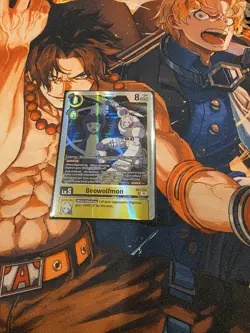 Digimon Card Game Beowolfmon Advanced Booster Digimon Generation AD1-015 SR - Image 1