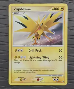 Pokemon Zapdos 48/147 Supreme Victors Regular Rare Pokemon Card - Image 1