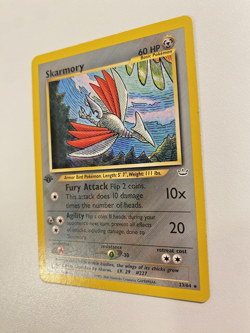 Skarmory 23/64 1st Edition Neo Revelation Regular LP - Pokemon Card - Image 3