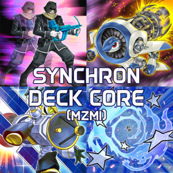 YuGiOh Synchro Synchron MZMI Deck Core Bundle 15 Cards - Image 1