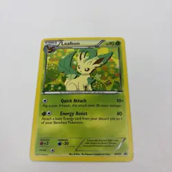Leafeon 2013 BW Black Star Promo BW87 Holo Pokemon Card NM - Image 1