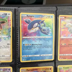 Pokemon TCG Amazing Rare Full Set of 9 Cards rayquaza celebi jirachi raikou - Image 3