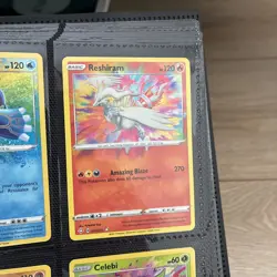 Pokemon TCG Amazing Rare Full Set of 9 Cards rayquaza celebi jirachi raikou - Image 4