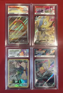 Pokemon TCG Ace Graded Slab Collection Bundle Job Lot 4 x Graded Cards - Image 1