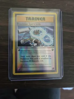Pokemon TCG Blastoise Spirit Link Trainer Card 73/108 XY Evolutions - Image 2