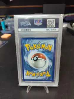 Pokemon Destined Rivals Team Rocket's Moltres ex UPC Stamped Promo 229/182 PSA 9 - Image 2