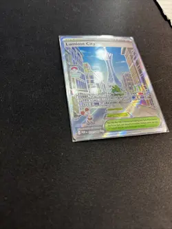 Pokemon Lumiose City 111/088 Full Art Holo Secret Rare Trainer Stadium English - Image 3